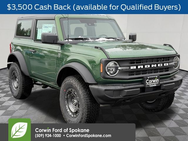 New 2025 Ford Bronco Base 2 Door in Spokane Valley #7B81336