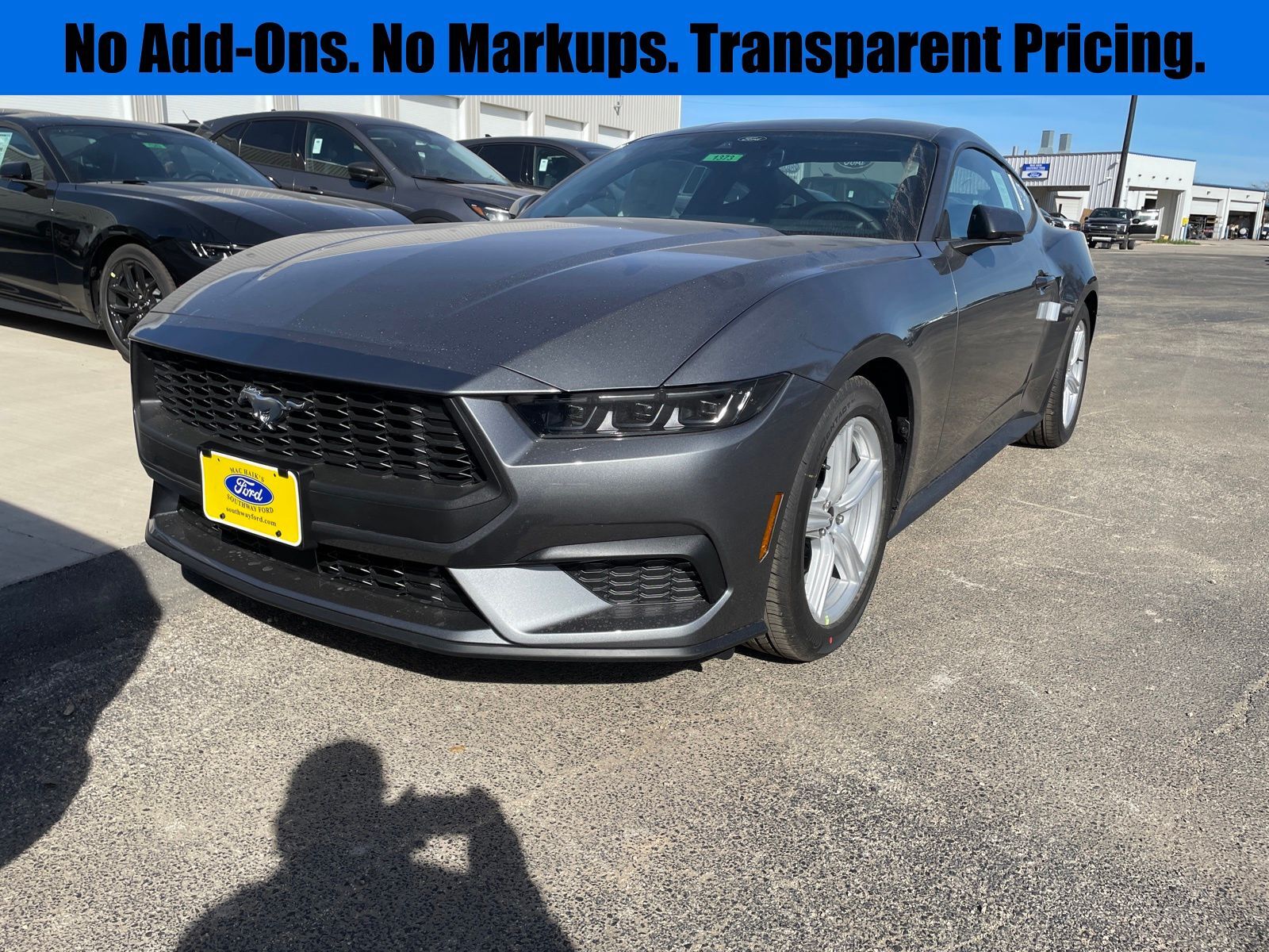 New 2026 Ford Mustang EcoBoost® in San Antonio, TX 1FA6P8TH9T5110340
